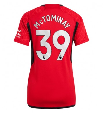 Manchester United Scott McTominay #39 Primera Equipación Mujer 2023-24 Manga Corta